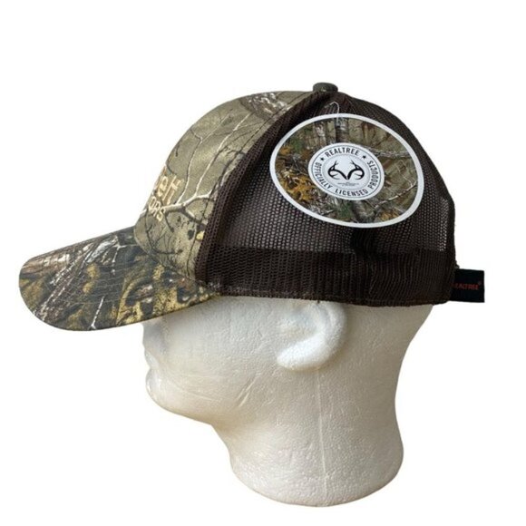 Men's Port Authority Realtree Xtra Camo Hat Baseball Cap Hunting Adjustable OS - Picture 5 of 10